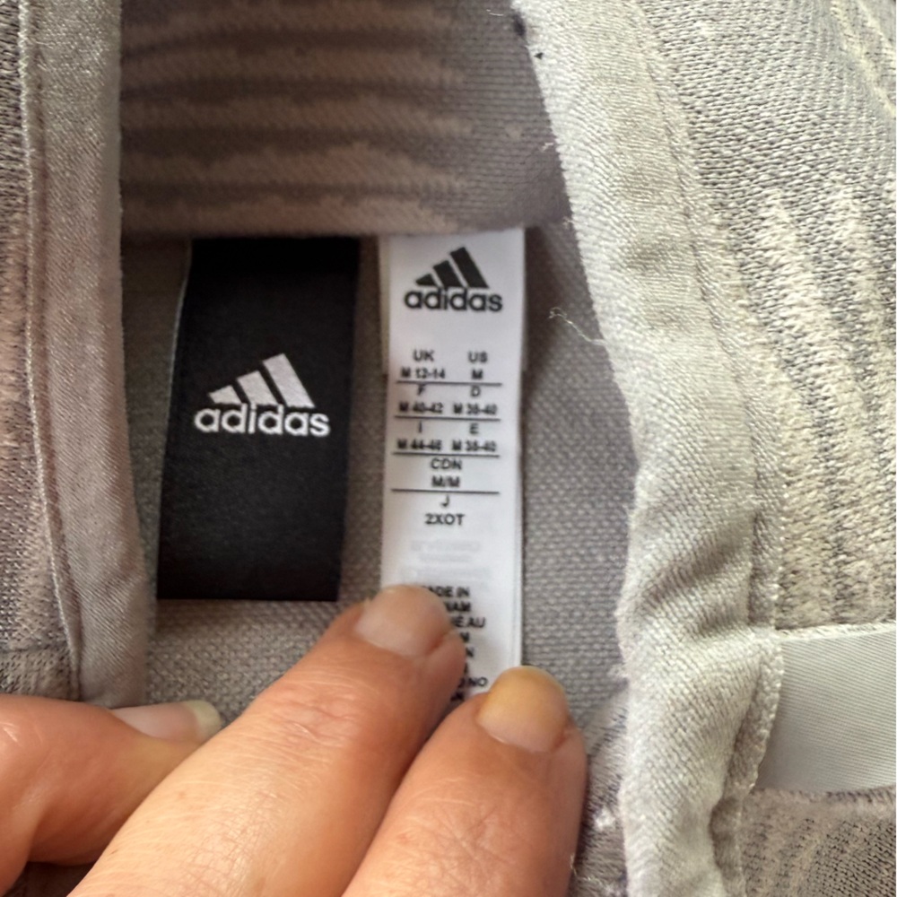 Performance Adidas Zip Up Size Medium - image 5